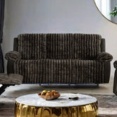 Dionysus Manual Reclining Sofa Model Fm64003Br-Sf-M By Furniture Of America